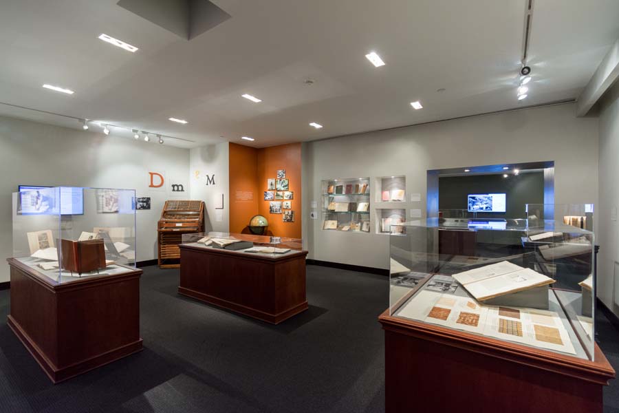 Dard Hunter’s collection, featuring the works of the museum’s founder, is on display.