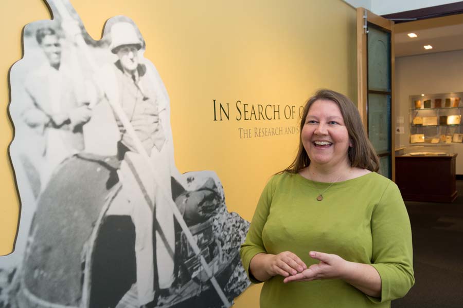 Virginia Howell, the museum’s education curator, gives tours of the museum. For more information, call 404-894-5700 or see paper.gatech.edu.