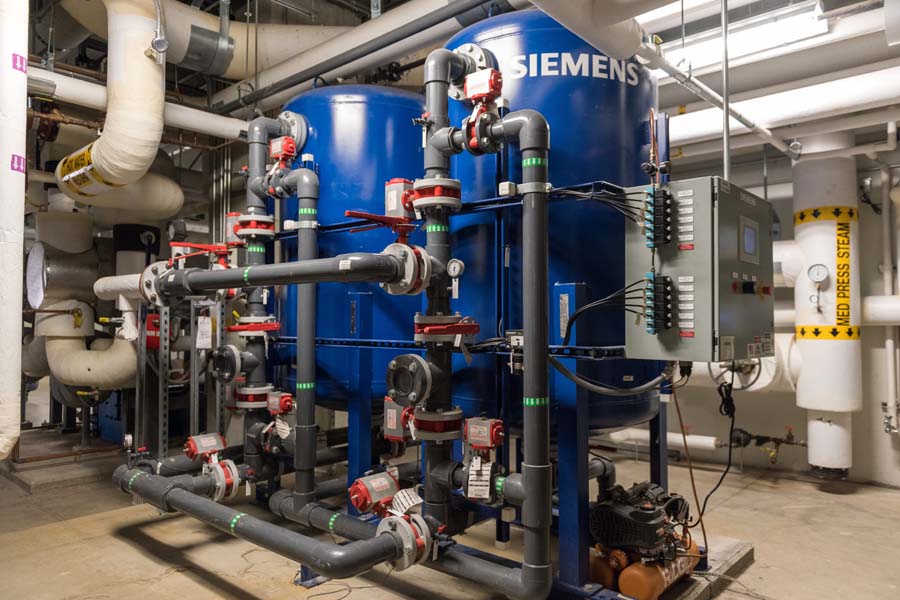 Much of the water captured in the reservoir system is sent to Clough Commons for treatment.