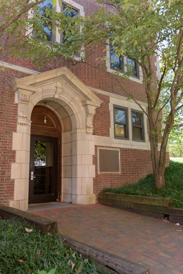 Side entrance (on Bobby Dodd Way) to D.M. Smith Building