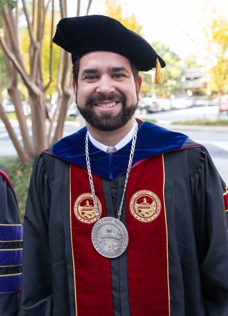 Presidents of neighboring institutions were in attendance, including Valdosta State University ...
