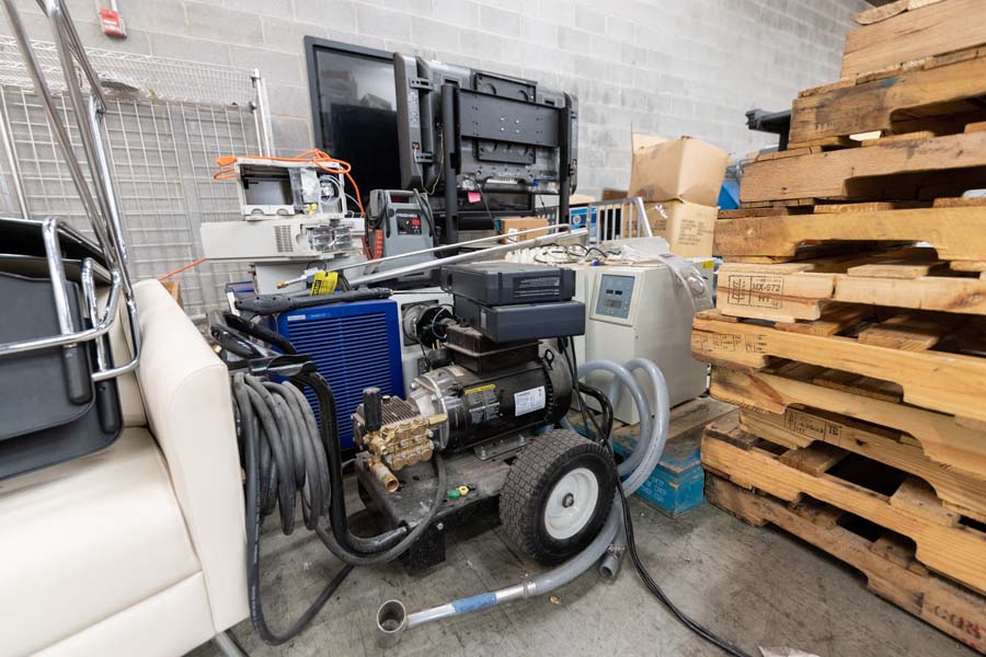 You never know what will turn up in Surplus, like this pressure washer.