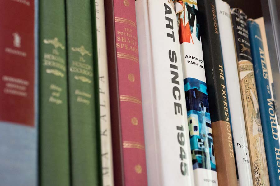 Heffernan House rear yard.