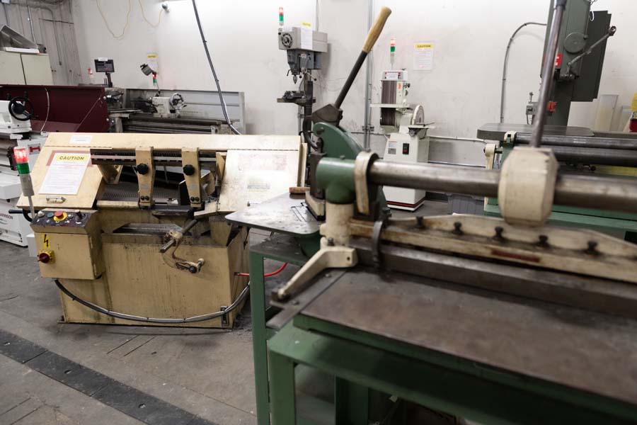 The Student Competition Center includes a Common Machining Area with extensive tools and resources.