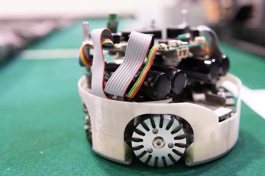 RoboJackets competes in five different robotics competitions and promotes robotics throughout the Atlanta area.