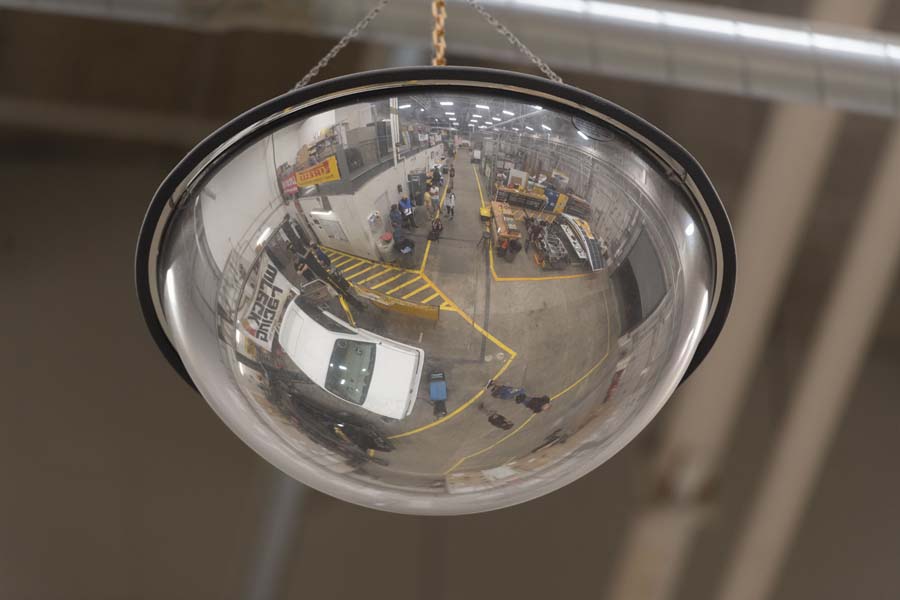 The Student Competition Center is a 17,000-square-foot facility where the teams can share ideas and work together to solve problems.