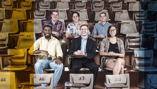 photo - students in Howey