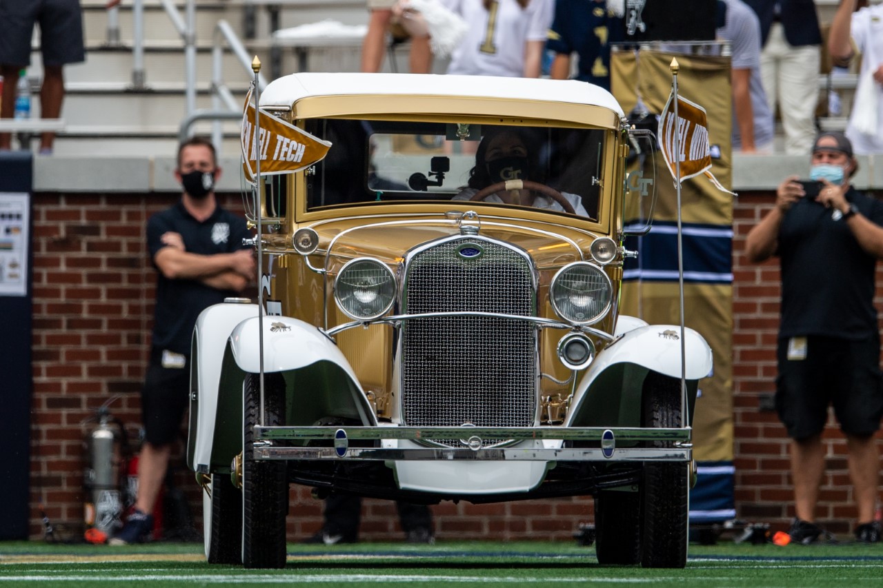 Abi Ivemeyer driving the Wreck
