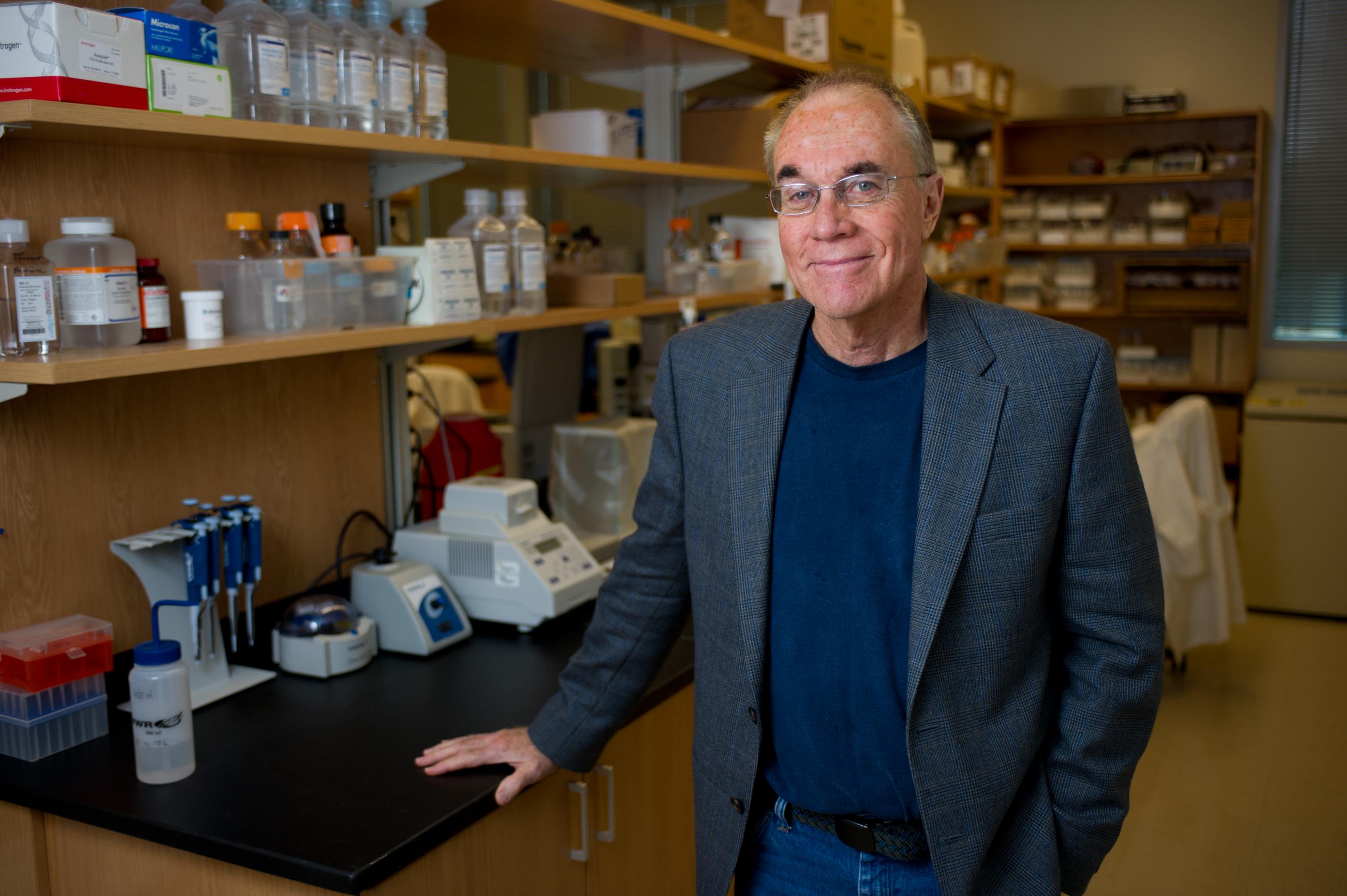 The Prevent Cancer Foundation has made a significant grant award to Georgia Tech to advance research on detecting ovarian cancer. The work is led by John McDonald, a professor in the School of Biological Sciences. (Credit: Rob Felt, Georgia Tech) The Prevent Cancer Foundation has made a significant grant award to Georgia Tech to advance research on detecting ovarian cancer. The work is led by John McDonald, a professor in the School of Biological Sciences. (Credit: Rob Felt, Georgia Tech)
