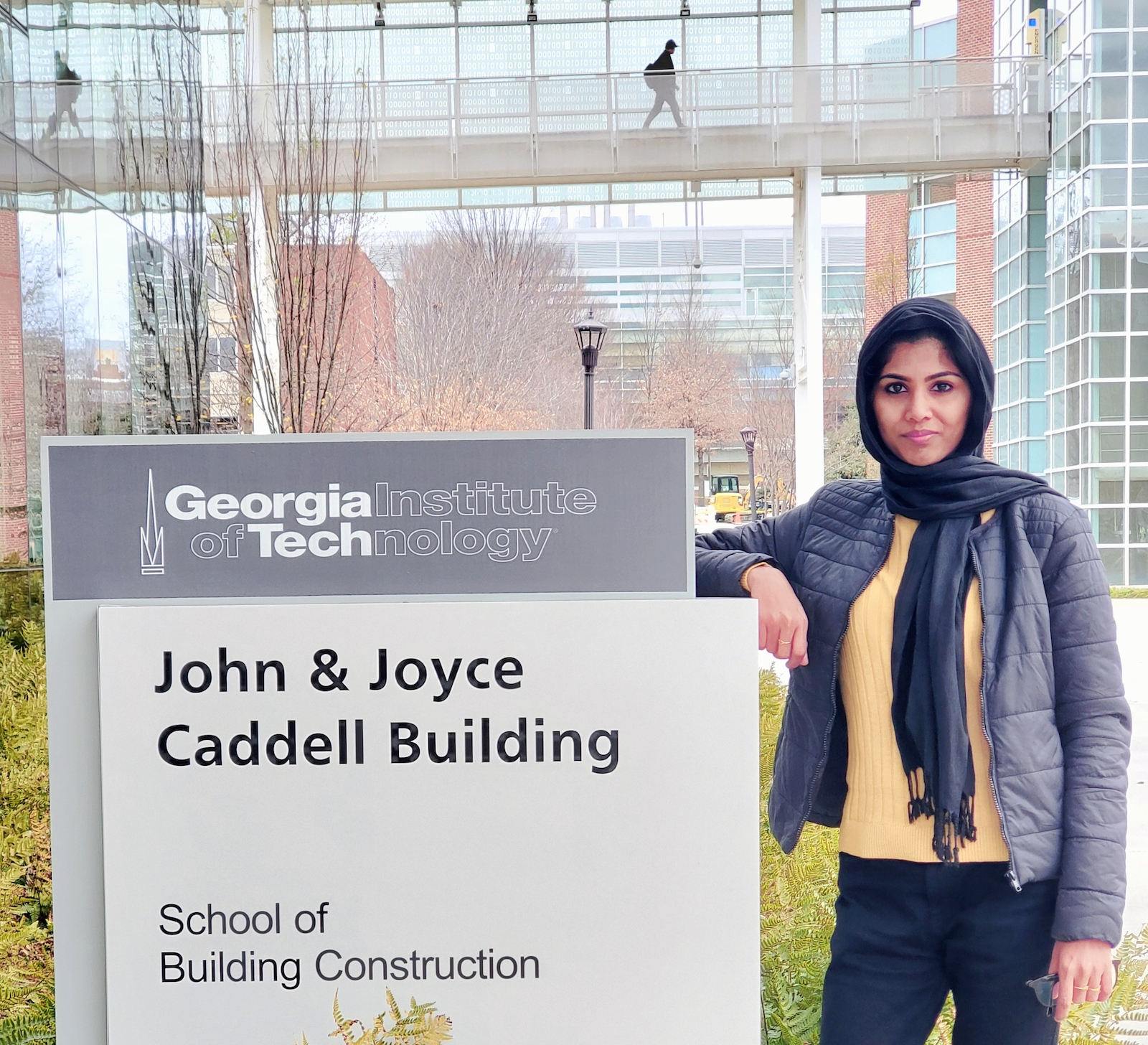 Fathima Lahar encourages more women to go into construction.