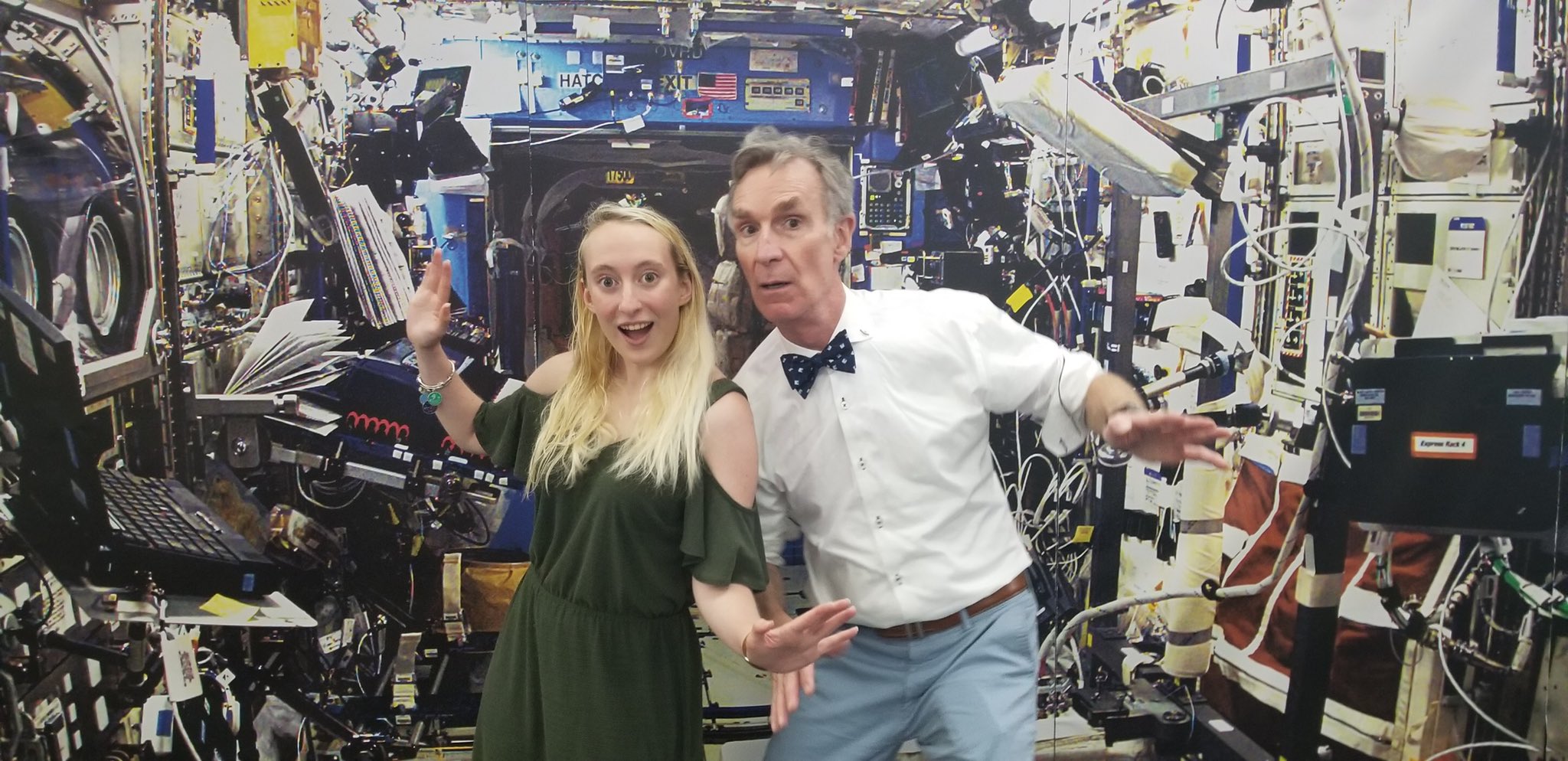 Teresa Spinelli (BSAE '17) was a mission manager for the Prox-1 mission led by Georgia Tech students. She was at the launch with Bill Nye, CEO of the Planetary Society.