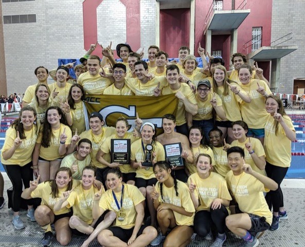 Forty-two members of the Georgia Tech Swim Club beat out more than 100 other collegiate club programs from across the nation at the FINIS College Club Swimming 2019 National Championship in Columbus, Ohio.