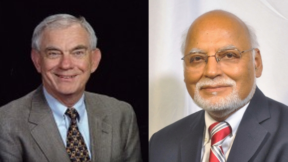 John Koon and Krish Ahuja were named to the National Academy of Engineering.