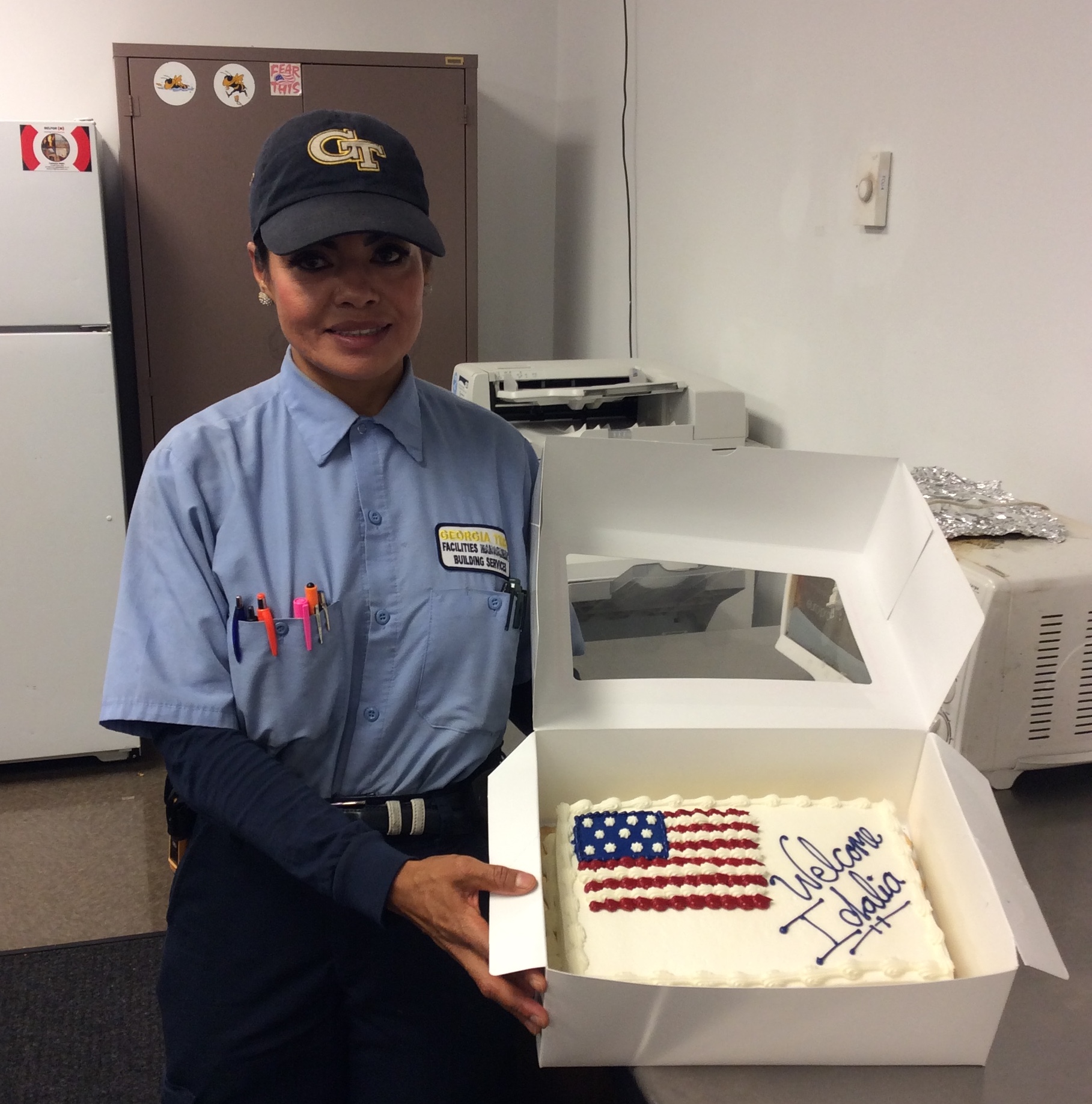 Congratulations to Maria Idalia Dorantes Martinez (AC Mechanic 1) for becoming a United States citizen on July 3, 2019.