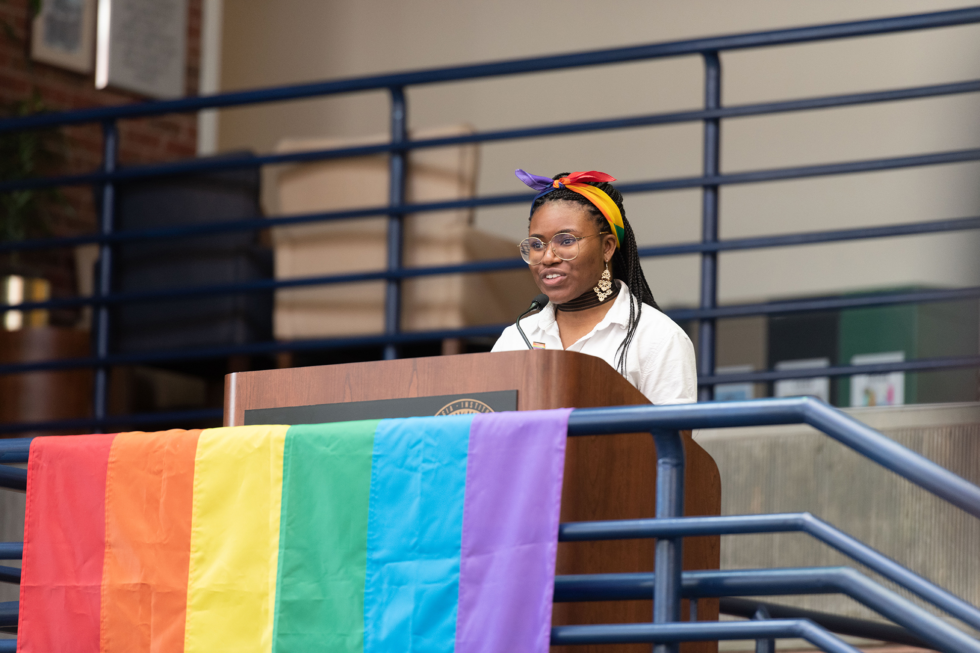 Genny Kennedy speaks at LGBTQIA Opening Genny Kennedy speaks at LGBTQIA Opening