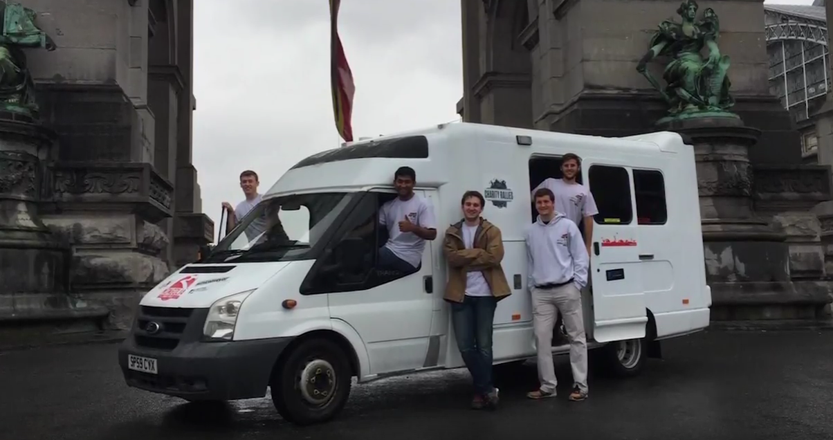 A team of Georgia Tech students drove an ambulance from Belgium to Mongolia.