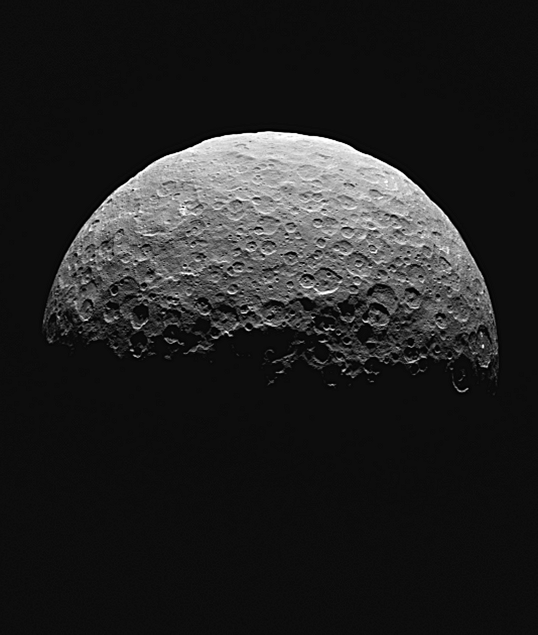 Ceres is the largest object in the asteroid belt between Mars and Jupiter. Credit: NASA/JPL-Caltech/UCLA/MPS/DLR/IDA, taken by Dawn Framing Camera