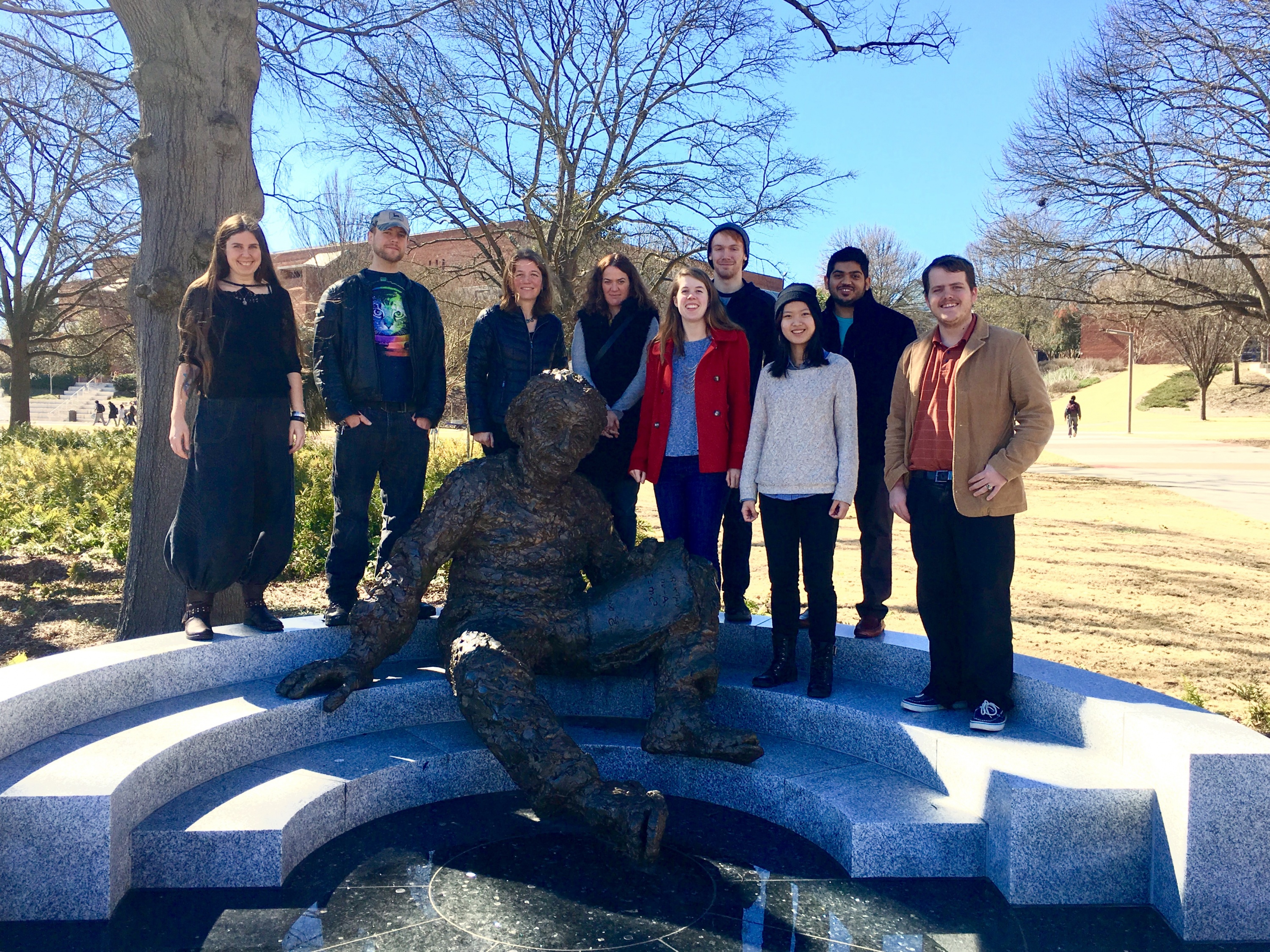 Members of the Georgia Tech LIGO team that played a role in the observation of a gravitational wave.