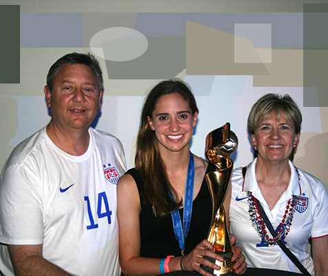 Steve and Vickie Brian have always embraced the excitement, and the struggles, of their soccer phenom daughter, Morgan.