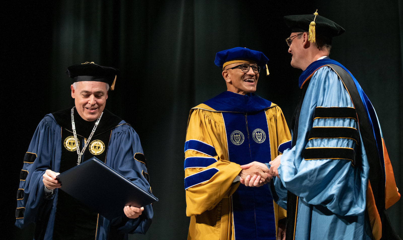 Microsoft CEO receives honorary degree
